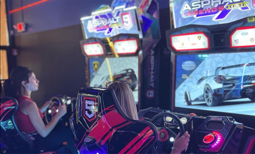 Image 8: Up to 53% Off Axe Throwing and Arcade Cards at Q-Zar