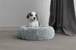 Rundes Haustierbett „DREAMS“ mit erhöhtem Rand in der Farbe nach Wahl - Second Medium