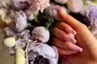 Gel Mani - Pedi or Full Set Gel Short Acrylics with Collagen Hand Treatment (Up To 44% Off) - Second Medium