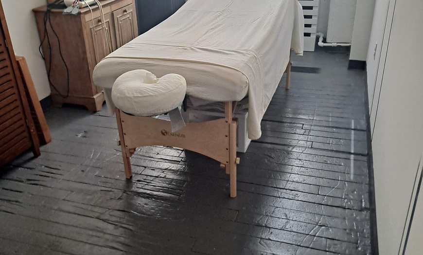 Image 2: Body Multi- Modality Massage w/ Aromatherapy, Hot Stones, &Reflexology