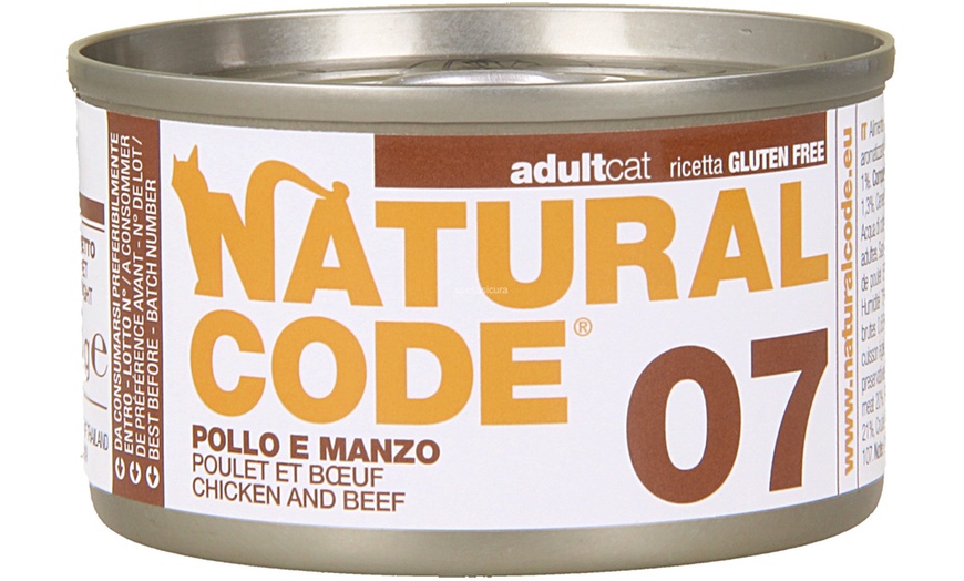 Image 4: Set da 24 lattine di cibo per gatti Natural Code