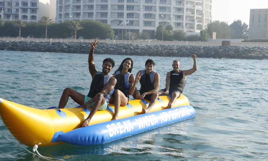 Image 4: Banana or Donut Ride at Break Water Adventure at Palm Jumeirah