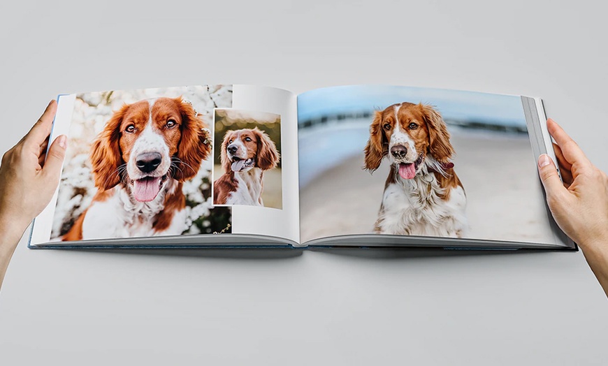 Image 2: Compact, chic en persoonlijk: vierkant fotoboek van 20 x 20 cm