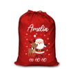 Image 5: Make Christmas magical with a Custom Red Santa Sack