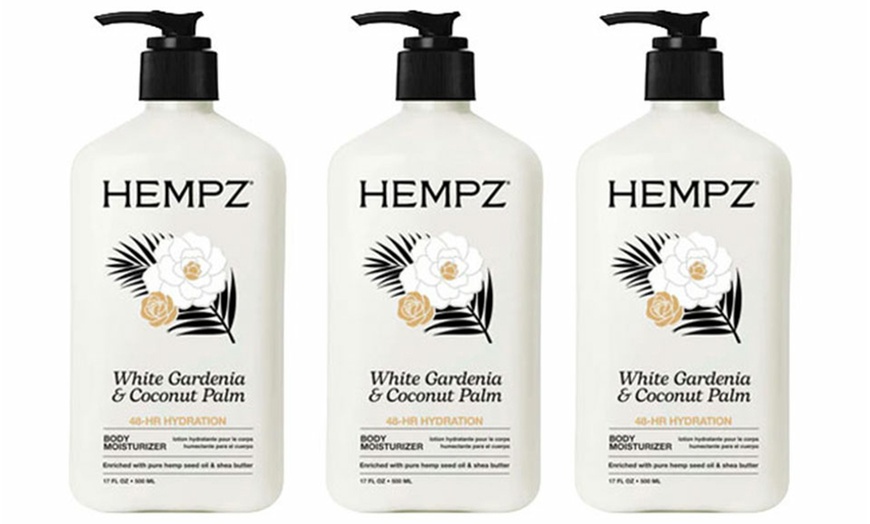 Image 39: Hempz Herbal Body Moisturizer Lotion 17oz each (2 or 3 Pack) 