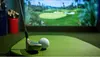 1 Hour Virtual Golf Simulator at Axehole – Play Indoors, Rain or Shine (Up to 28% Off)