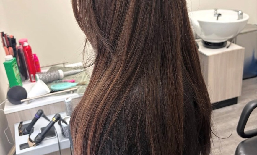 Image 1: Renew w/ Women's  Root Touch Up/All Over Gloss, Wash, Haircut, & More