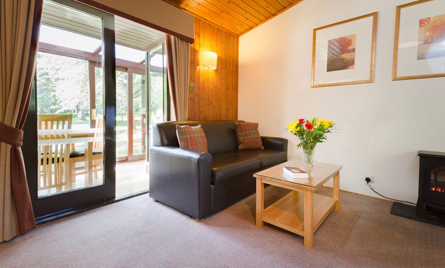 Image 14: Carrbridge: Standard One or Two-Bedroom Cabin for Up to Four People