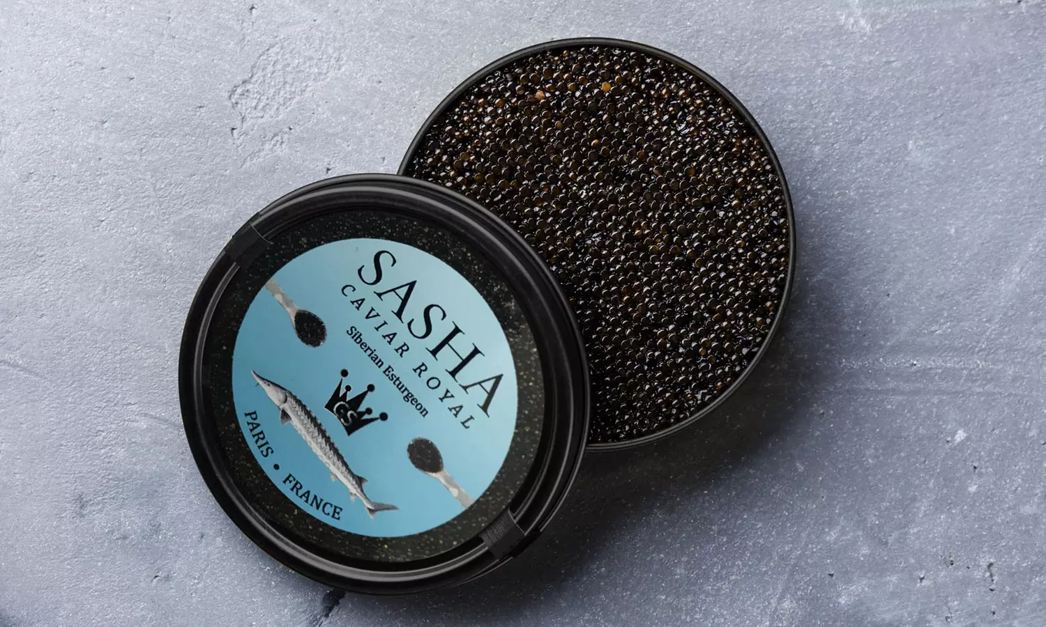 1, 2 o 4 confezioni di caviale Sasha, disponibili in 3 formati - Primary Image