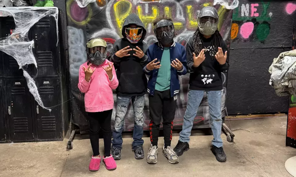 Paintball for Two, Four, Six or Eight People