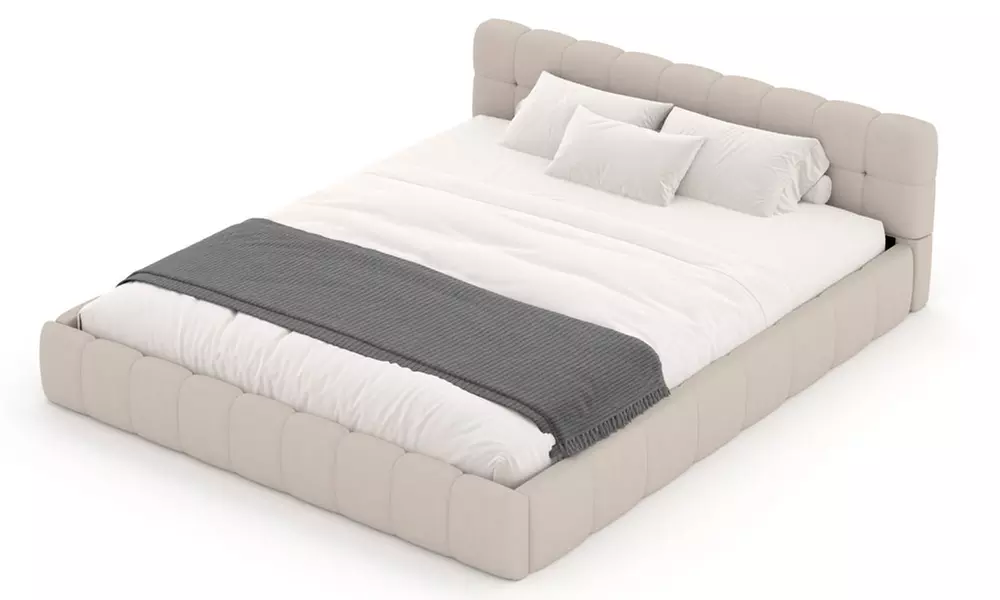 Lit nuage "Princeton" en velours, de la marque Kocoon