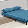 Image 4: 2 Seater Sofa Bed with Cushions