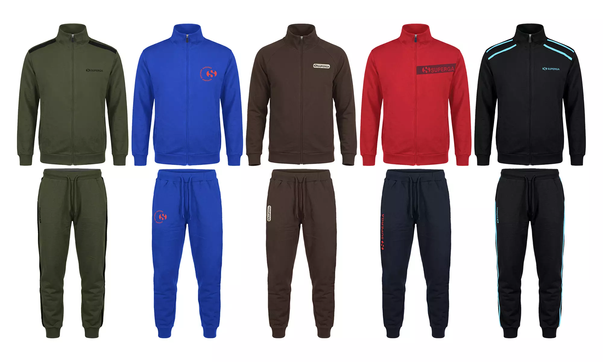 Tuta da uomo in cotone leggero Superga