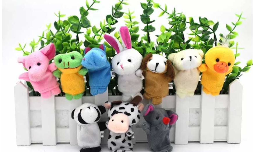 Image 4: Animal Finger Puppets Set