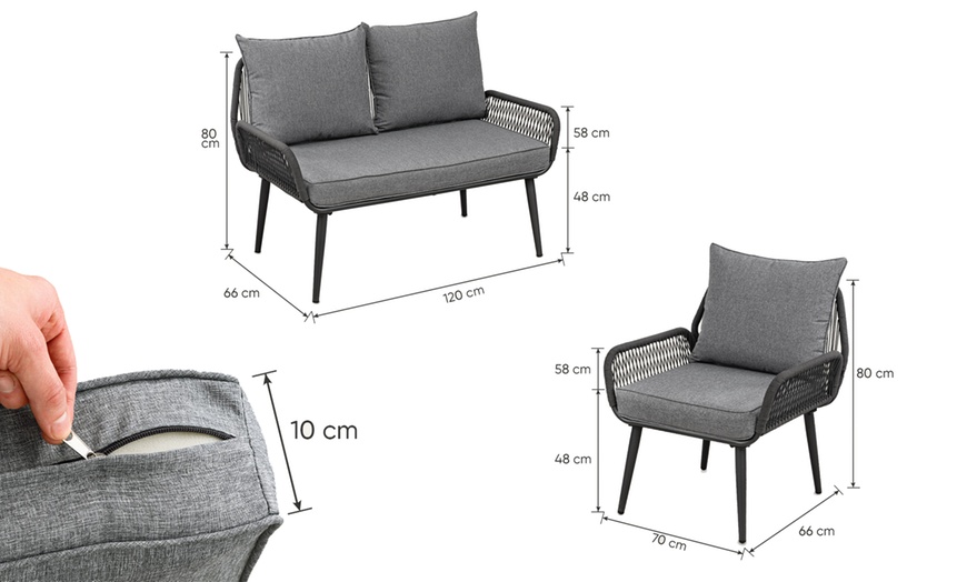 Image 21: Salon de jardin "Sienna" de Swing & Harmonie