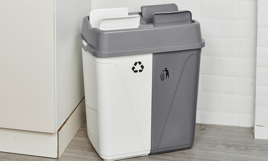 Image 6: Zero Waste Bin with Two Compartments