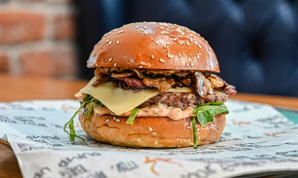 Choice of Any 1, or Burger with 2, or House/Soft beverages