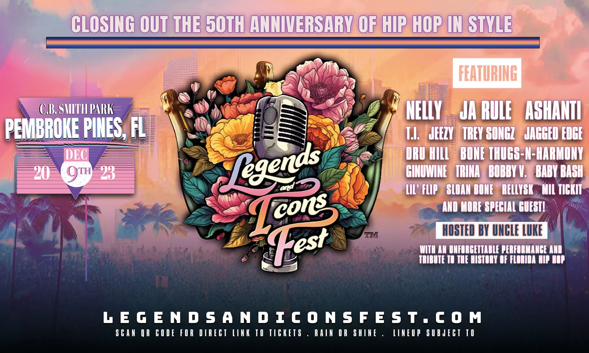 Legends & Icons Fest W/ Nelly, Ja Rule, Ashanti, T.I., Jeezy, Trey Songz, Jagged Edge, Dru Hill, and More on 12/9  - Primary Image