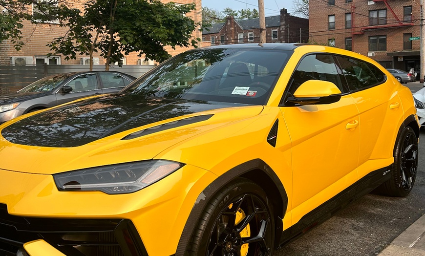 Image 1: Full Exterior Detail w/ Optional 3-year Ceramic Coating- Sedan or SUV