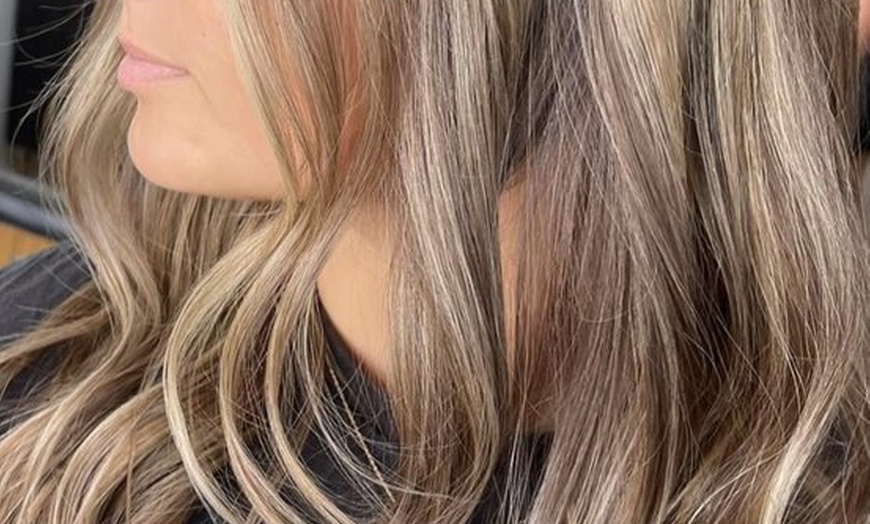 Image 4: Haircut, Wash, Highlights, Hair Color  Blow Dry, Style & More