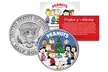 CHRISTMAS Snoopy Peanuts Gang Charlie Brown Real U.S. Half Dollars - Choose Coin - Second Medium