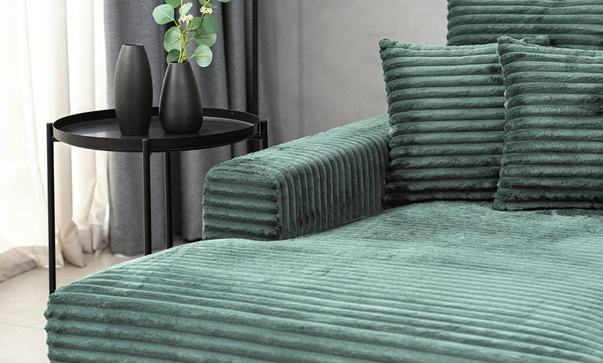 Image 29: Canapé d'angle "Kendari" de Kocoon en velours côtelé