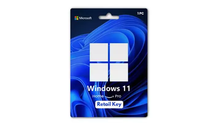 Microsoft Windows 11 Pro & Home 32/64bit Lifetime License Key(Up to 91% Off) - Primary Image