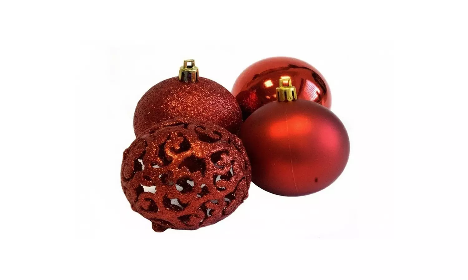 Set di 100 palline natalizie per albero