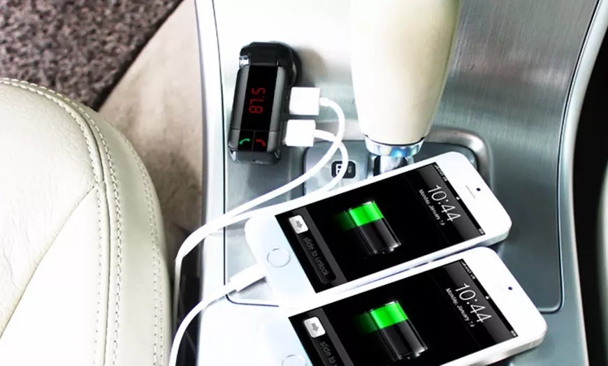 Image 3: 4-in-1 handsfree carkit