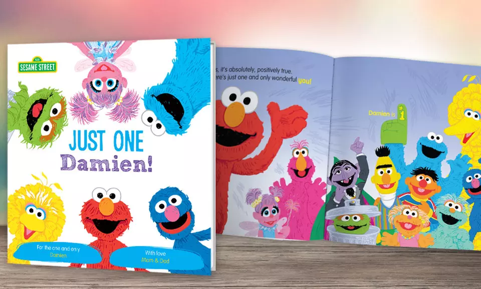  1, 2, 3, or 4 Personalized Paperback Sesame Street Storybooks from Put Me In The Story (Up to 58% Off)        - Second Medium