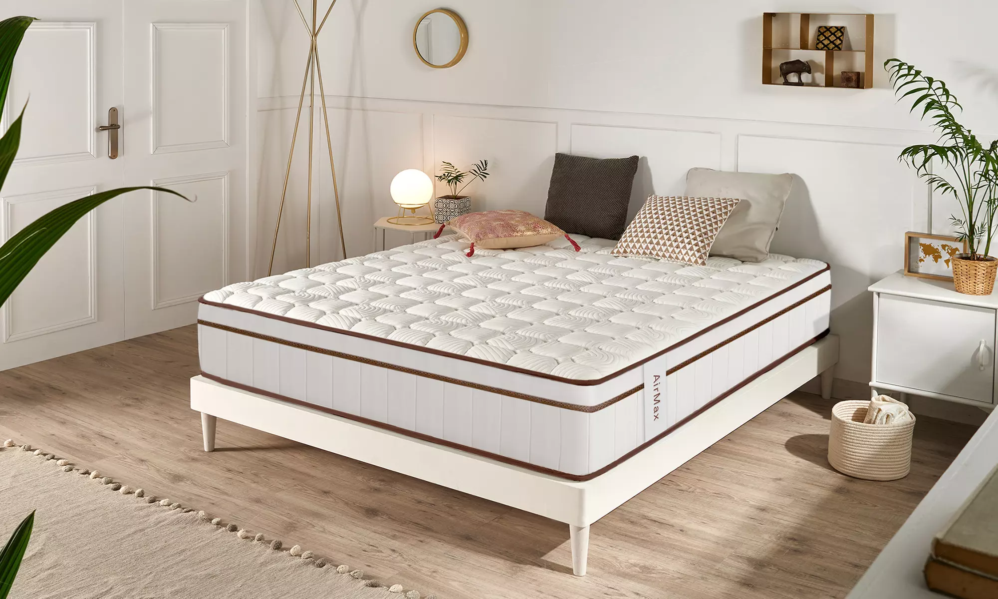 Orthopedisch multizone matras 'Air Max', 30cm dik, multizone traagschuim, in afmetingen naar keuze, incl. verzending - Primary Image