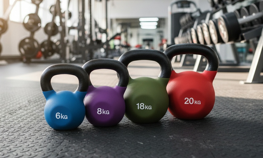 Image 1: Generise Neoprene Kettlebells 