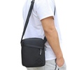 Image 10: Men's Oxford Crossbody Shoulder Bag with Adjustable Strap