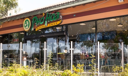 $30 Gift Card to Pho Hoa Tully or El Camino - Pho Hoa Noodle Soup/ Jazen Tea 