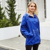 Image 16: Athletic Windbreaker Jacket Water-Resistant Raincoat