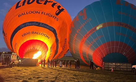 Weekday Sunrise Balloon Flight Over the City of Yarra Valley plus Breakfast for One - Liberty Balloon Flights