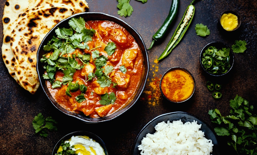 Image 3: For Two: 2-Course Meal with Sides