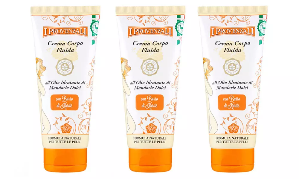 2, 3 o 4 creme corpo all'olio di mandorle dolci I Provenzali