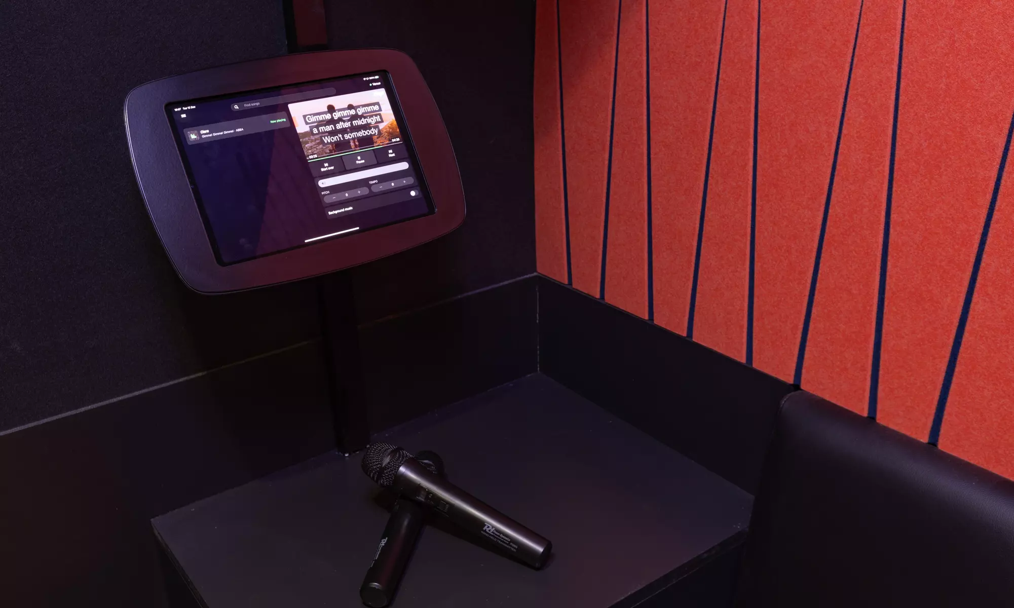 Sing Your Heart Out! 2 Hour Karaoke Booth, Drink & Small Plate