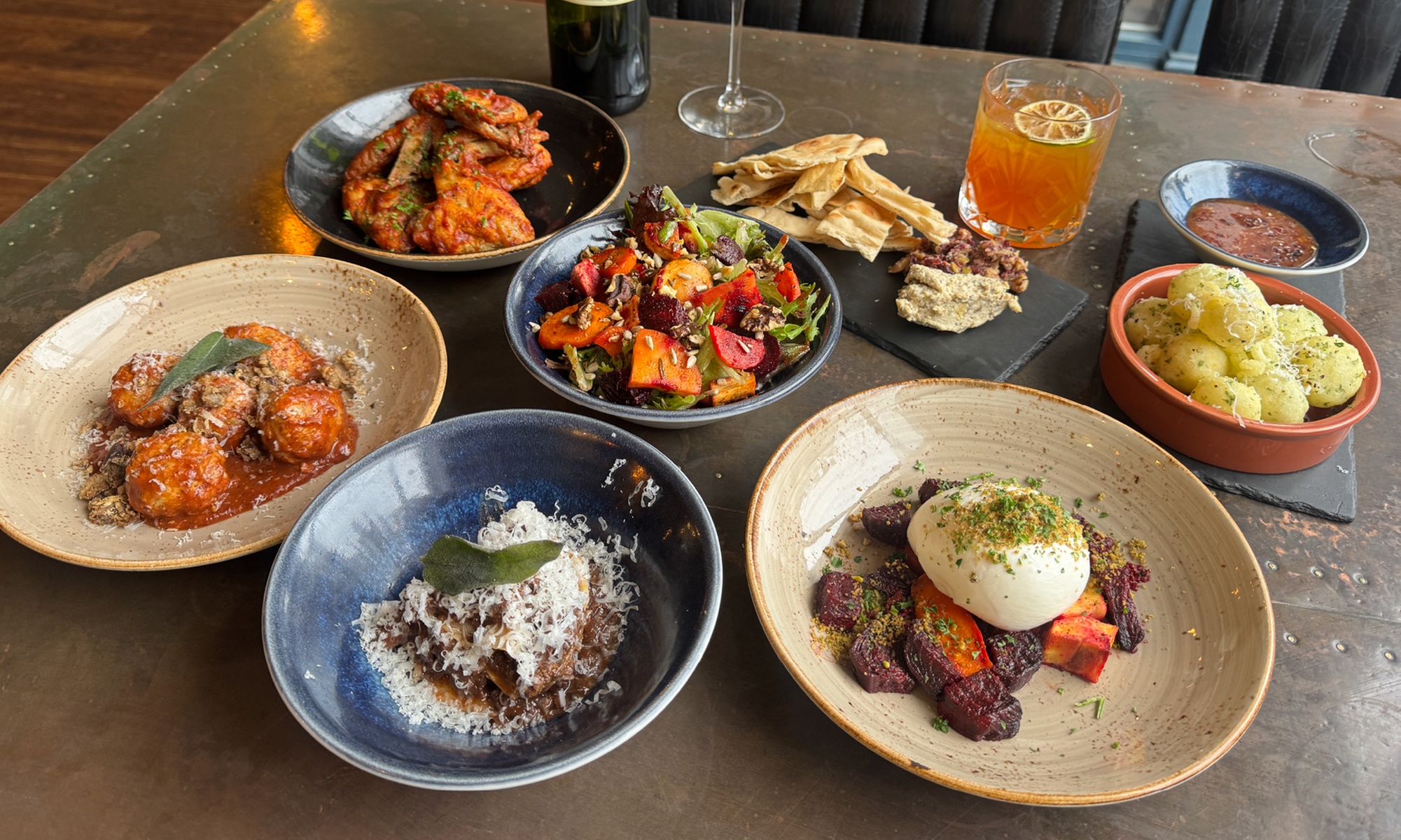 Delight In A Fabulous Tapas Selection With Sides For 2 Or 4 People