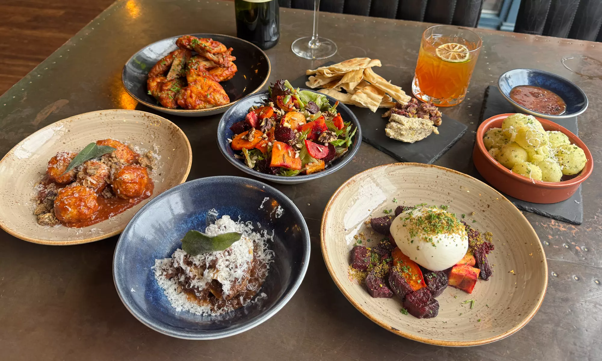 Delight In A Fabulous Tapas Selection With Sides For 2 Or 4 People