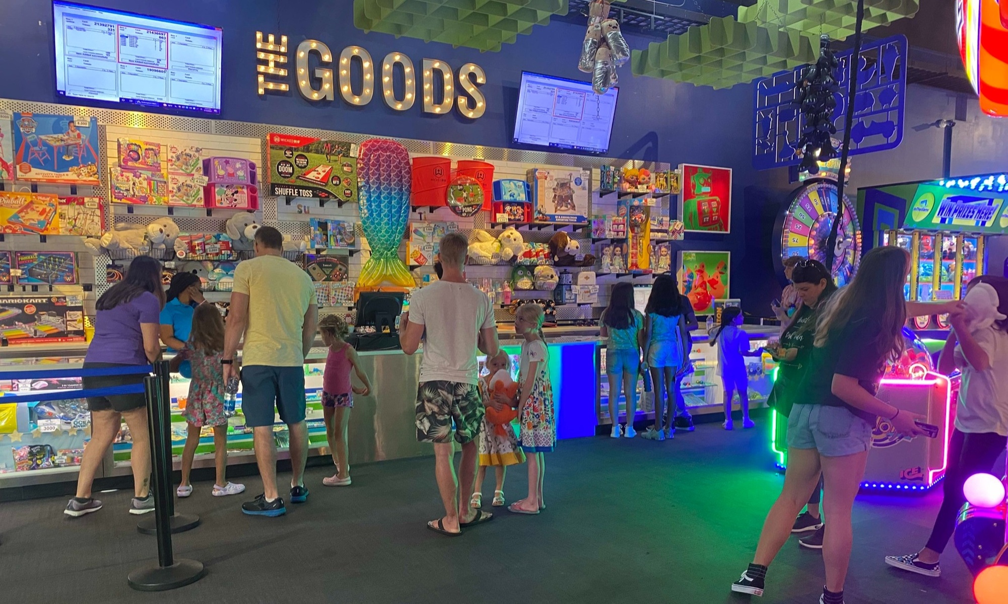 Enjoy an Arcade Experience: 200 Play Credits, 200 Prize Tickets & Food