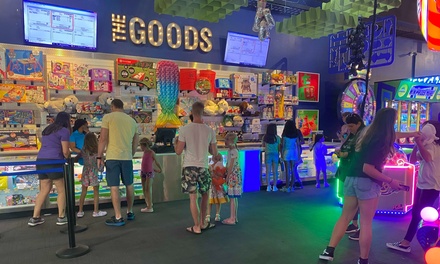 Food and Fun Pack: 200 Play Credits 200 Price Tickets 1 Appetizer Or Shake - In The Game Sawgrass Mills