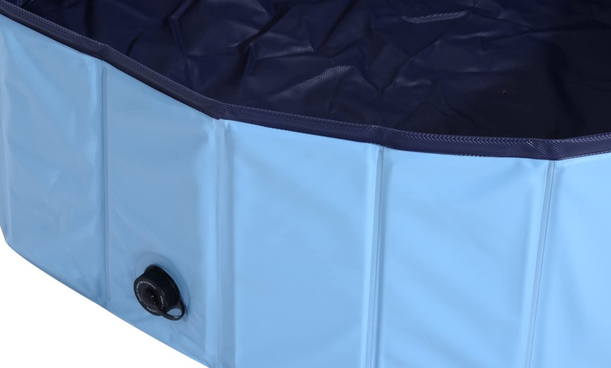 Image 18: PawHut Round Pet Paddling Pool in Various Sizes