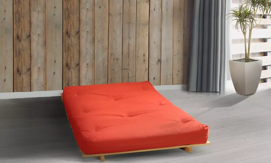 Image 35: Futon Frame and Mattress