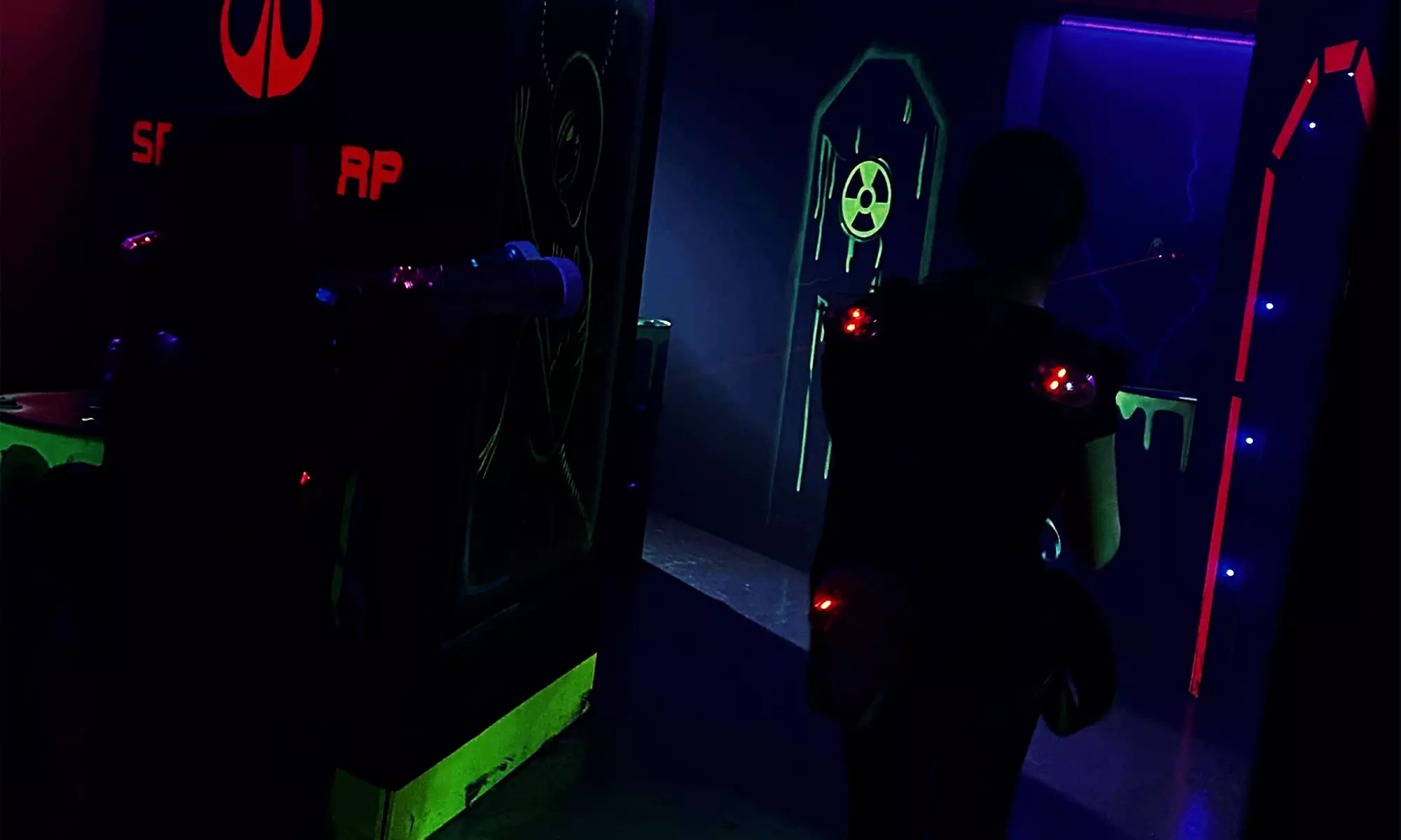 Laser Tag, Smart Darts & Pool Packages — Fun for Groups of Four or Eight at The Activity Dome (Up to 29% Off) - Primary Image