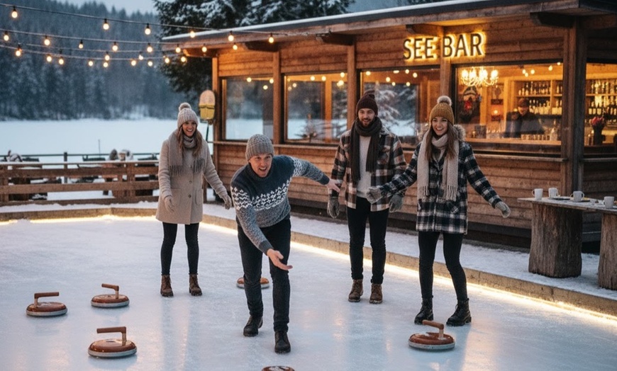 Image 1: Eisstockschießen – in Kombination mit Verzehr buchbar