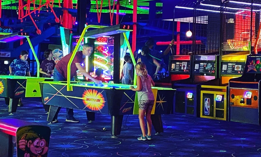 Image 7: Unlimited Access to Family-Friendly Glow in the Dark Attractions!