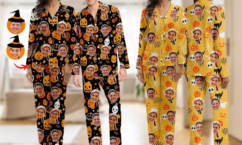 Gepersonaliseerde pyjama set met foto en/of tekst