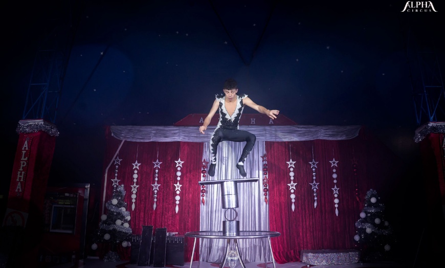 Image 9: "Alpha Circus: El circo de la Navidad": entrada del 9 al 18 de enero